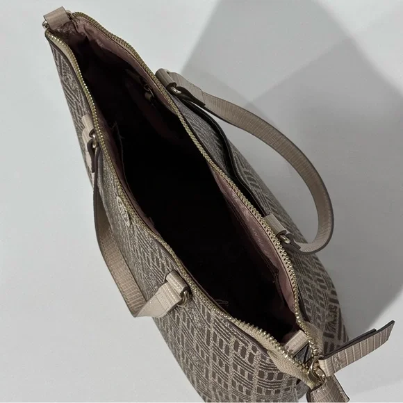 Anne Klein Lion Logo Crossbody Tote Bag - Picture 11 of 16